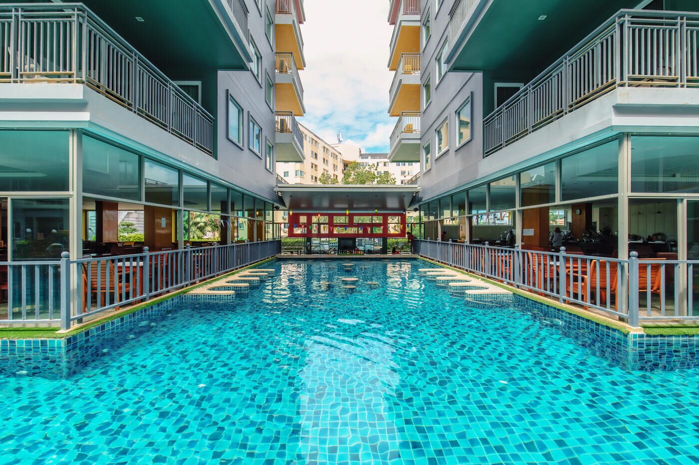 Pool bar at Elite Suites Patong